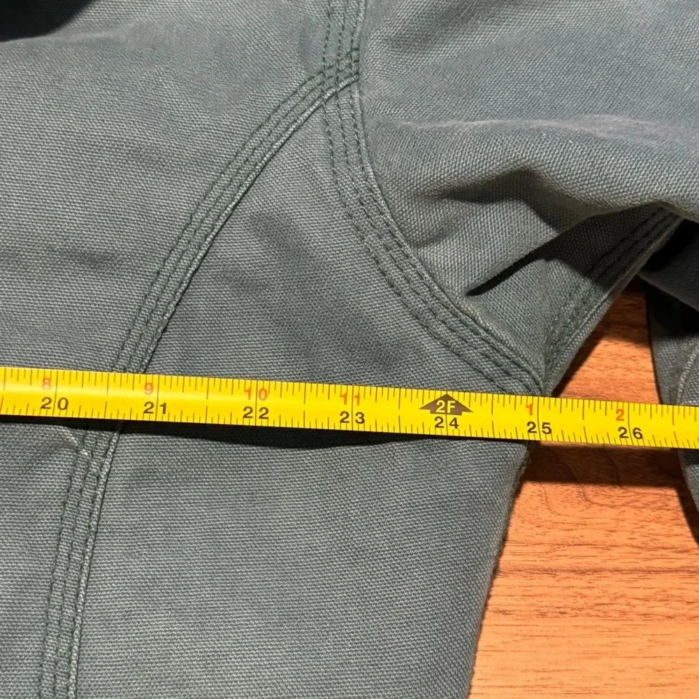 Lakin McKey Trading Canvas Full Zip Jacket 2XLR Hooded Lined Workwear Coat Heavy - Picture 5 of 8